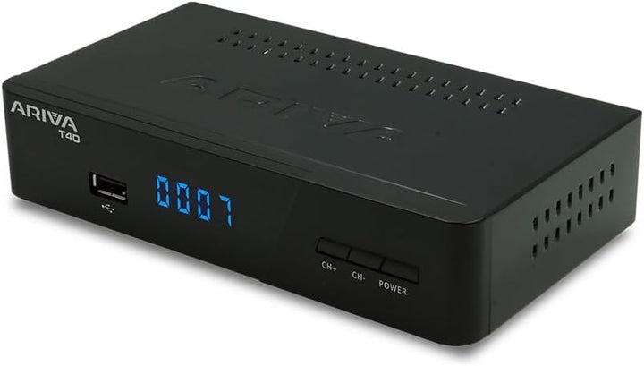 Ferguson Ariva T40 DVB-T2 HEVC H.265 10 Bit H.264 DVB-T HD Tuner Full HD HDMI SCART Ethernet LAN PVR
