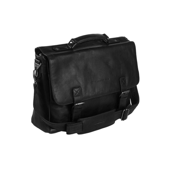 The Chesterfield Brand Belfast - Aktentasche 15.6" Leder 40 cm Schwarz, Schwarz