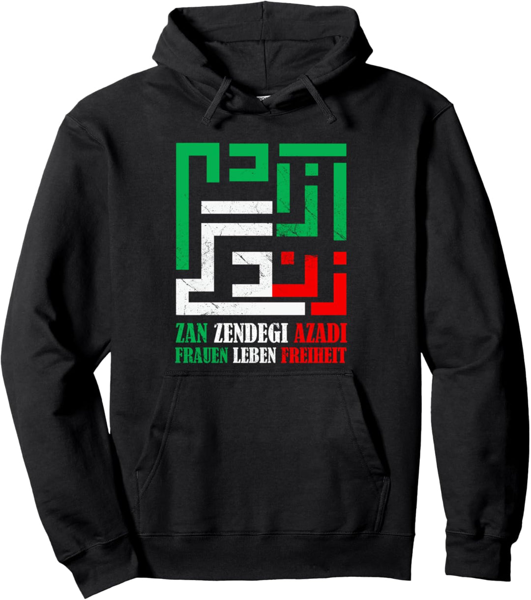 Zan Zendegi Azadi Persian Frauen Leben Freiheit Pullover Hoodie