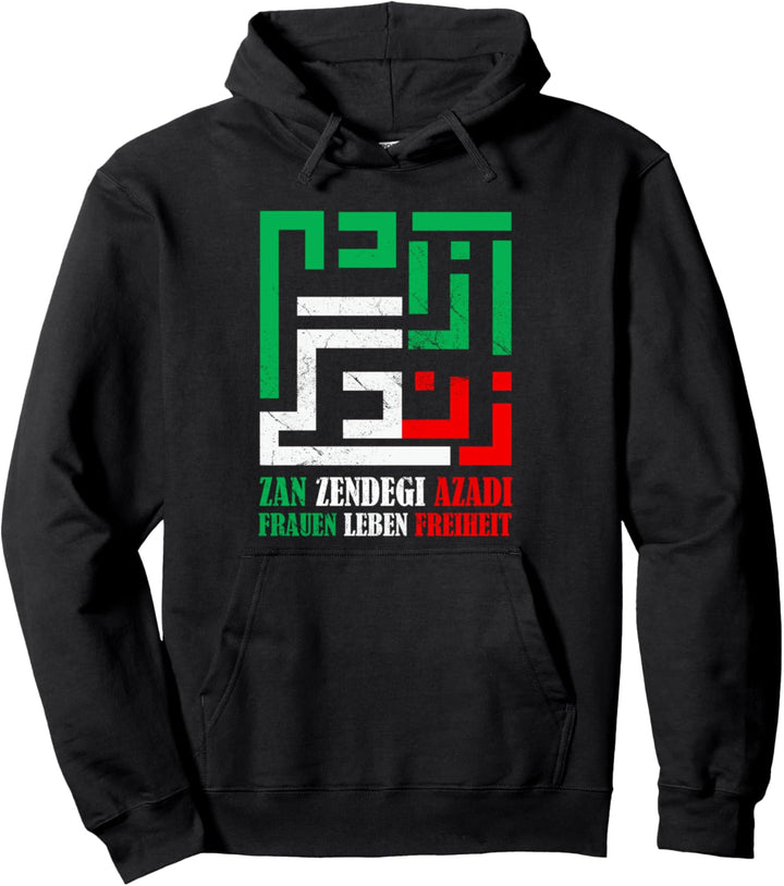 Zan Zendegi Azadi Persian Frauen Leben Freiheit Pullover Hoodie