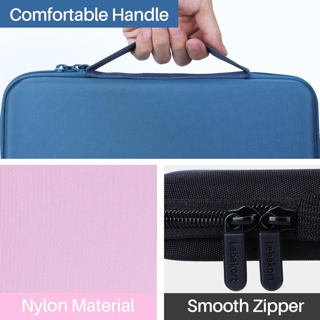 Hart Reise Schutz Hülle Etui Tasche für Logitech Pebble Keys 2 K380s K380 Multi-Device Tastatur (Bla