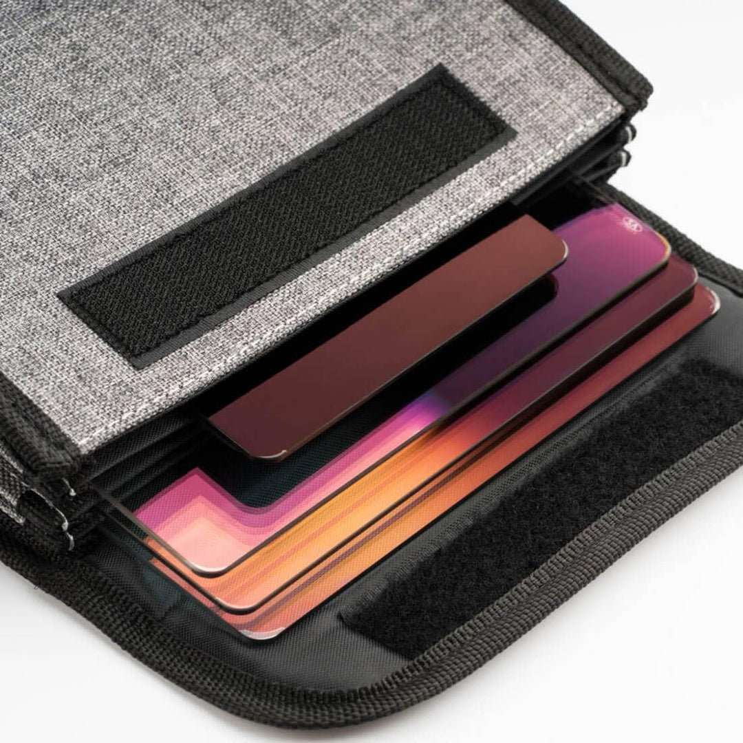 NiSi 100mm Filtertasche (bietet Platz für bis zu 4 Filter in den Grössen 100x100 mm ND Filter und 10