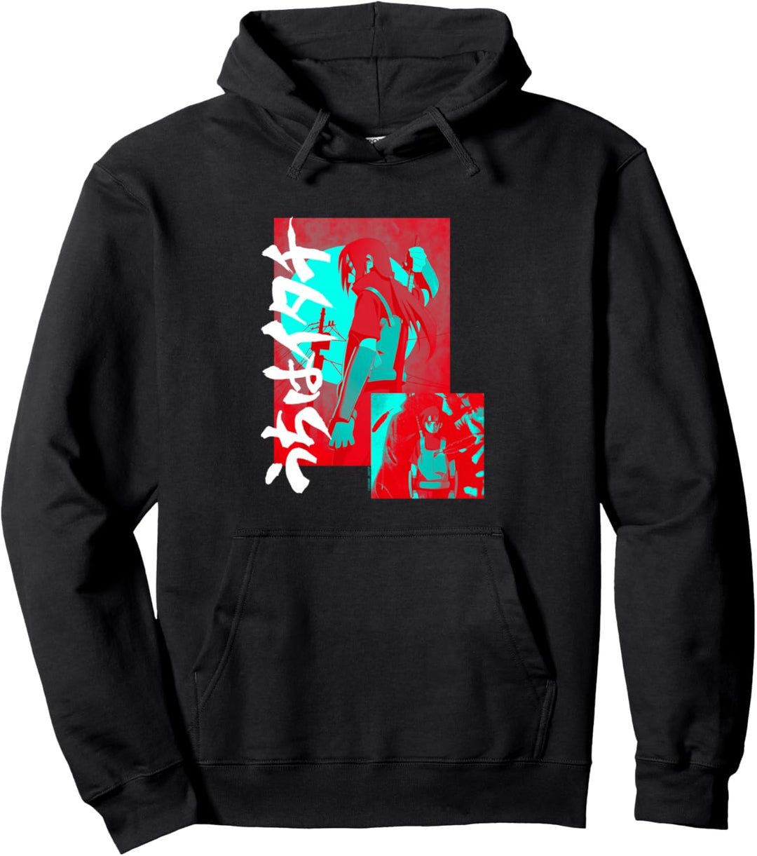 Naruto Shippuden Itachi Blau und Rot Pullover Hoodie