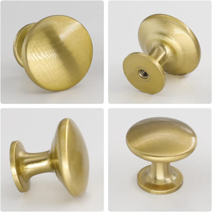 LONTAN 20 Stück Möbelknöpfe Gold Küchenknöpfe Schrankknöpfe Türknopf Gold Schrankknöpfe Vintage Schu