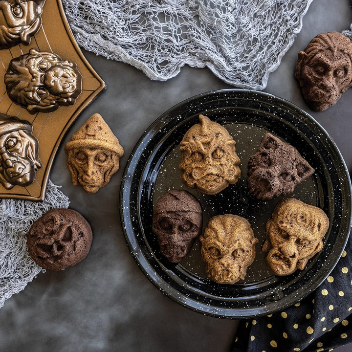 Nordic Ware Monster Mask Cakelet Monster Cakelet, Monster Cakelet