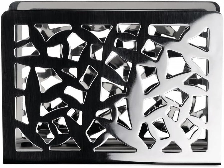 Alessi "Cactus" Papierserviettenhalter aus Edelstahl, 11.5 x 13.5 x 27 cm