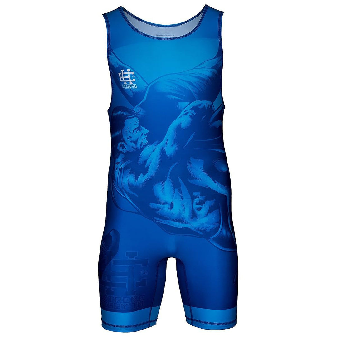 Extreme Hobby Herren 1530 T-Shirt S Blau