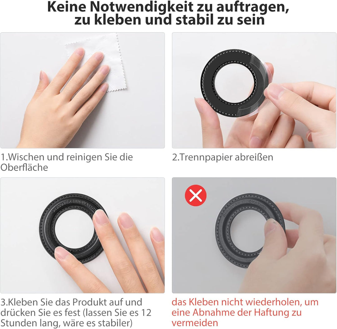 Nillkin SnapHold MagSafe Halterung,Upgrade MagSafe Autohalterung[2er Pack],MagSafe Wandhalterung Mag