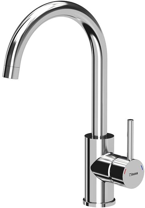 VBChome Ausgussbecken mit Armatur 50 x 34 x 21 cm Schwarz Armatur Chrom Spülbecken Waschtrog mit Übe