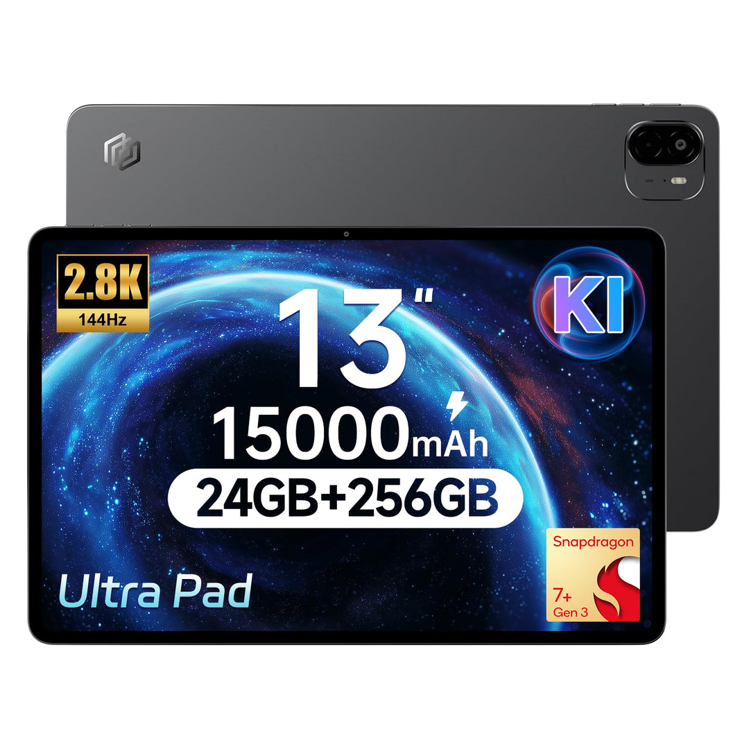 ALLDOCUBE Ultra Pad 13 Zoll AI-Tablet Android 15, 2880x1840 Display mit 144Hz, Snapdragon 7+ Gen3 Ga