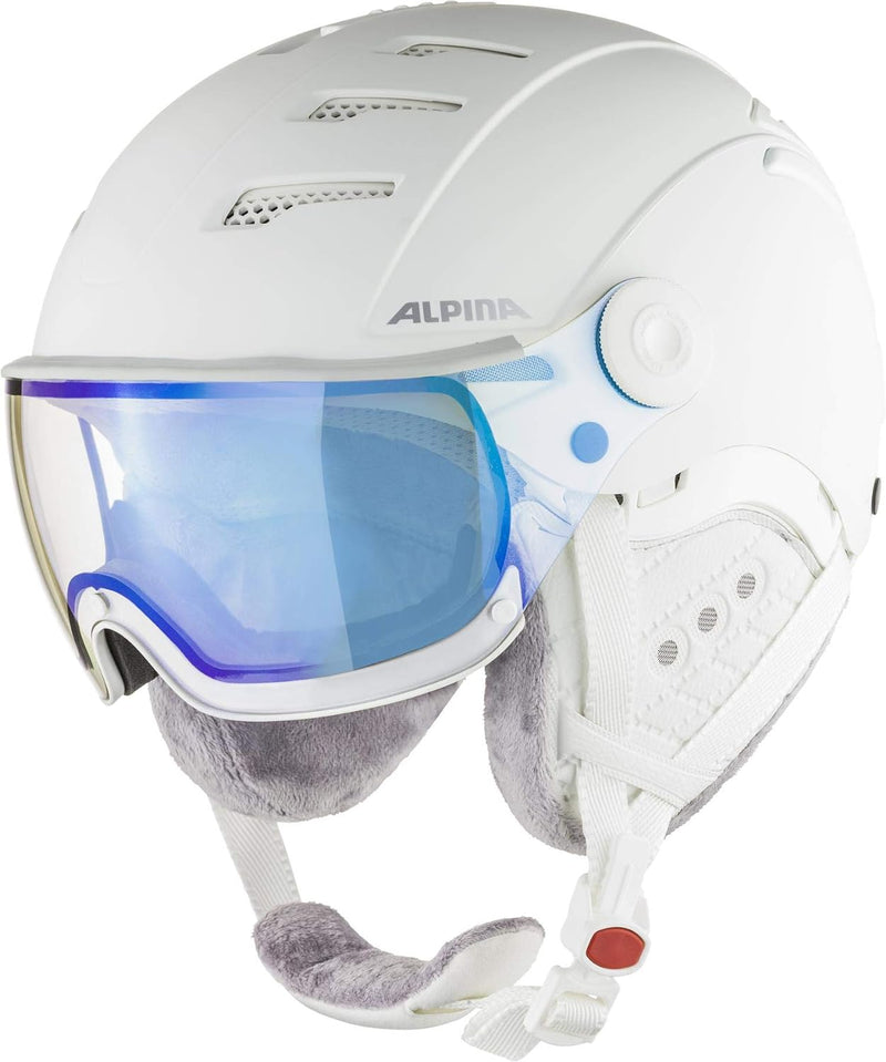 ALPINA JUMP 2.0 V - Sicherer, Stossabsorbierender & Individuell Anpassbarer Skihelm Für Erwachsene w