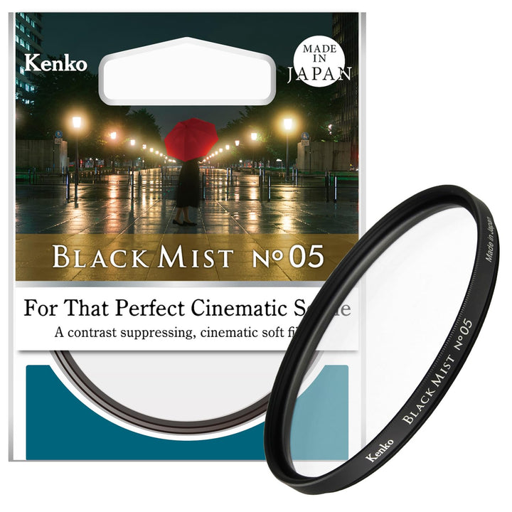 Kenko Weiche Effektfilter Black Mist No.05 62mm, Wie eine Szene aus einem Film, 517444 Black Mist N°