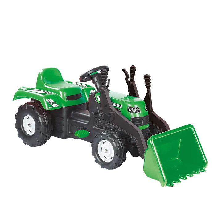 Dolu Ranchero Traktor mit bewegbarem Eimer und Anh?nger, f?r drinnen und drau?en, Pedalbetriebenes K