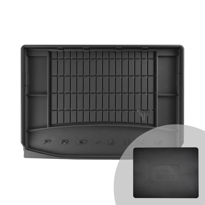 FROGUM ProLine 3D Gummimatte Exklusive Auto Kofferraummatte Kofferraumwanne für SsangYong Korando IV