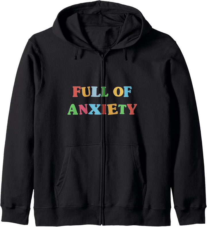 Kidcore Aesthetic Full Of Anxiety Eboy Egirl 80s 90s Retro Kapuzenjacke