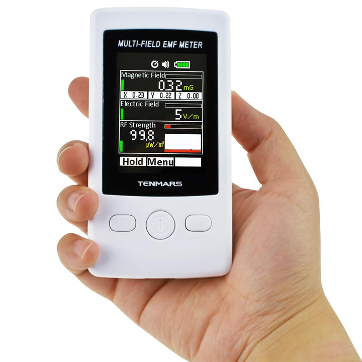 Multi-Feld EMF Meter Tasche ELF RF Gauss Meter 2000mG Elektromagnetisch Elektrisch RF Feld Stärke Pr