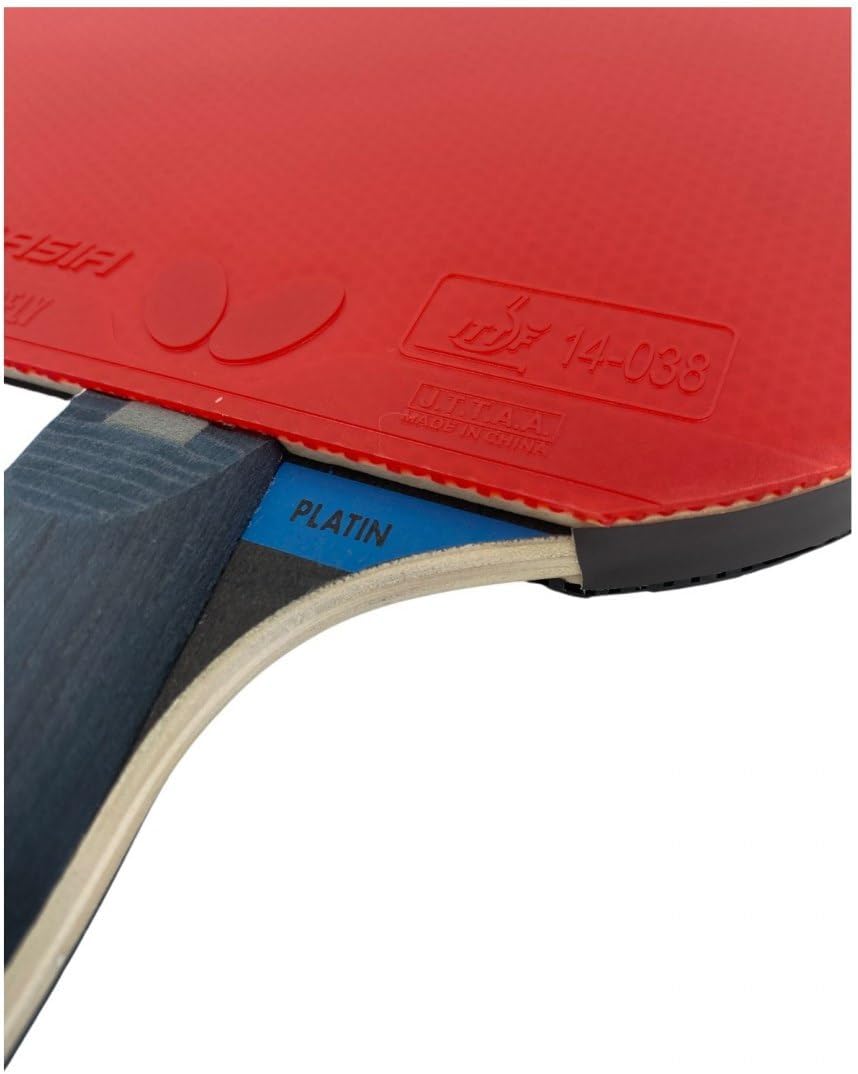Butterfly® Dimitrij Ovtcharov Platin Tischtennisschläger | Eva-Technologie | ITTF zertifizierter Pan