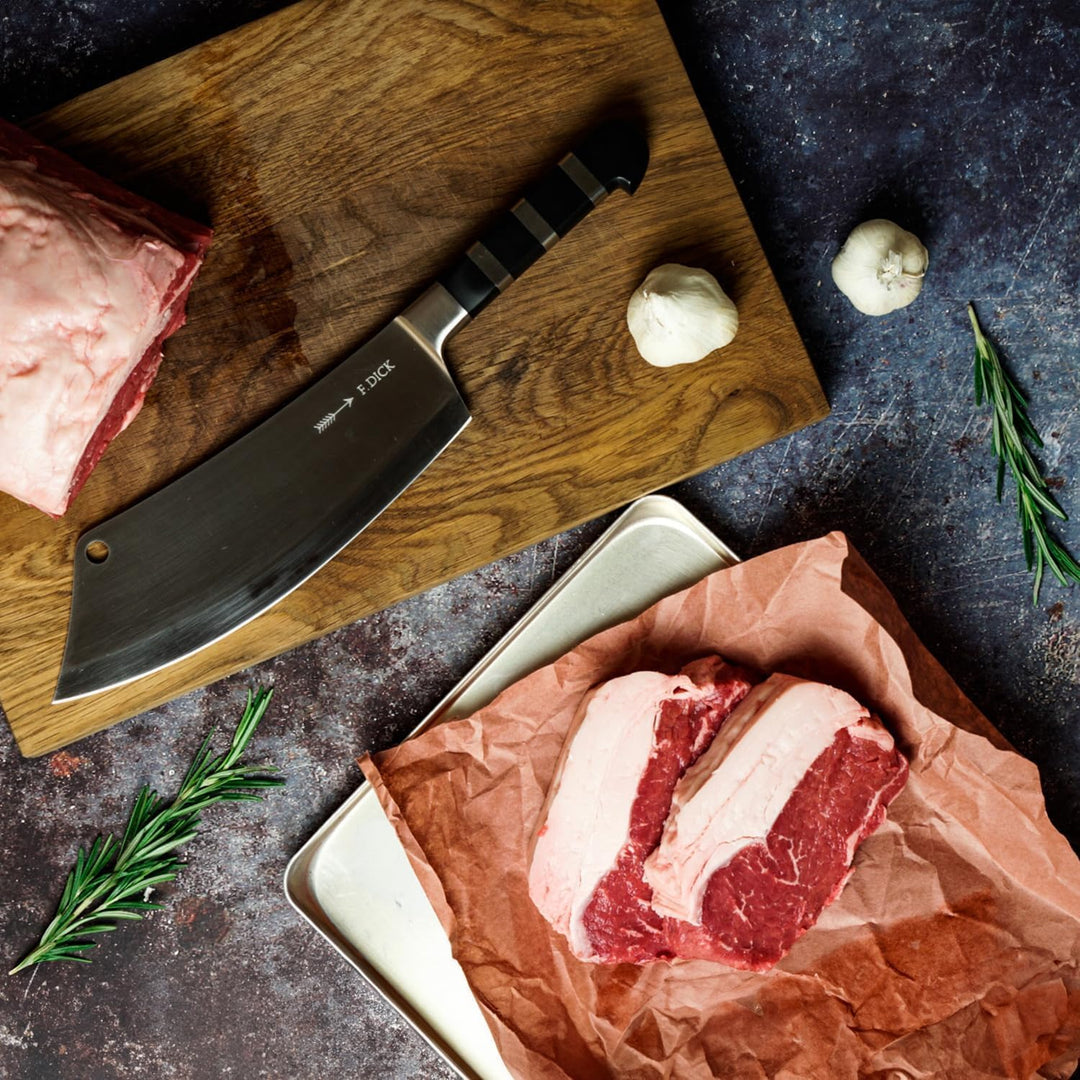 F. DICK Kochmesser, Küchenmesser „Ajax“, 1905 (Messer mit Klinge 22 cm, X50CrMoV15 Stahl, nichtroste