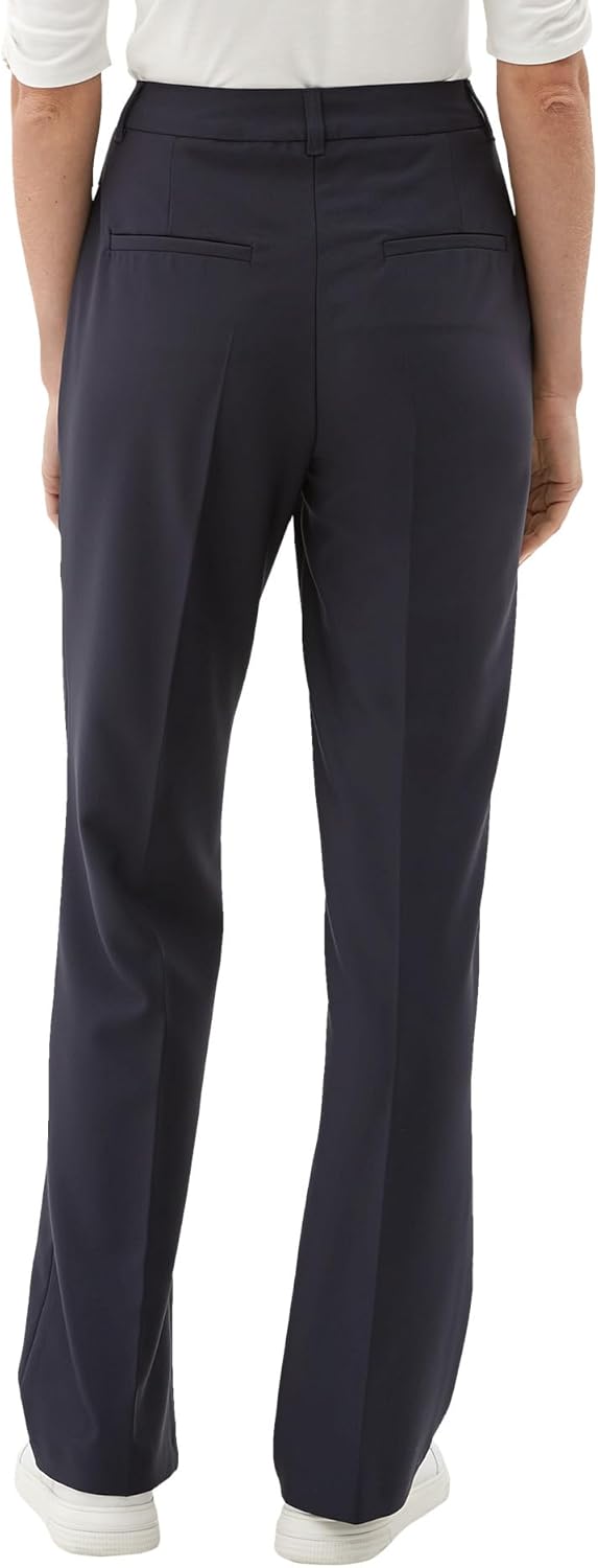 s.Oliver BLACK LABEL Damen Regular: Hose aus Viskosecrêpe 40W 5959, 40W 5959
