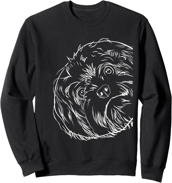 Lustiger Hund Bolonka Zwetna Sweatshirt