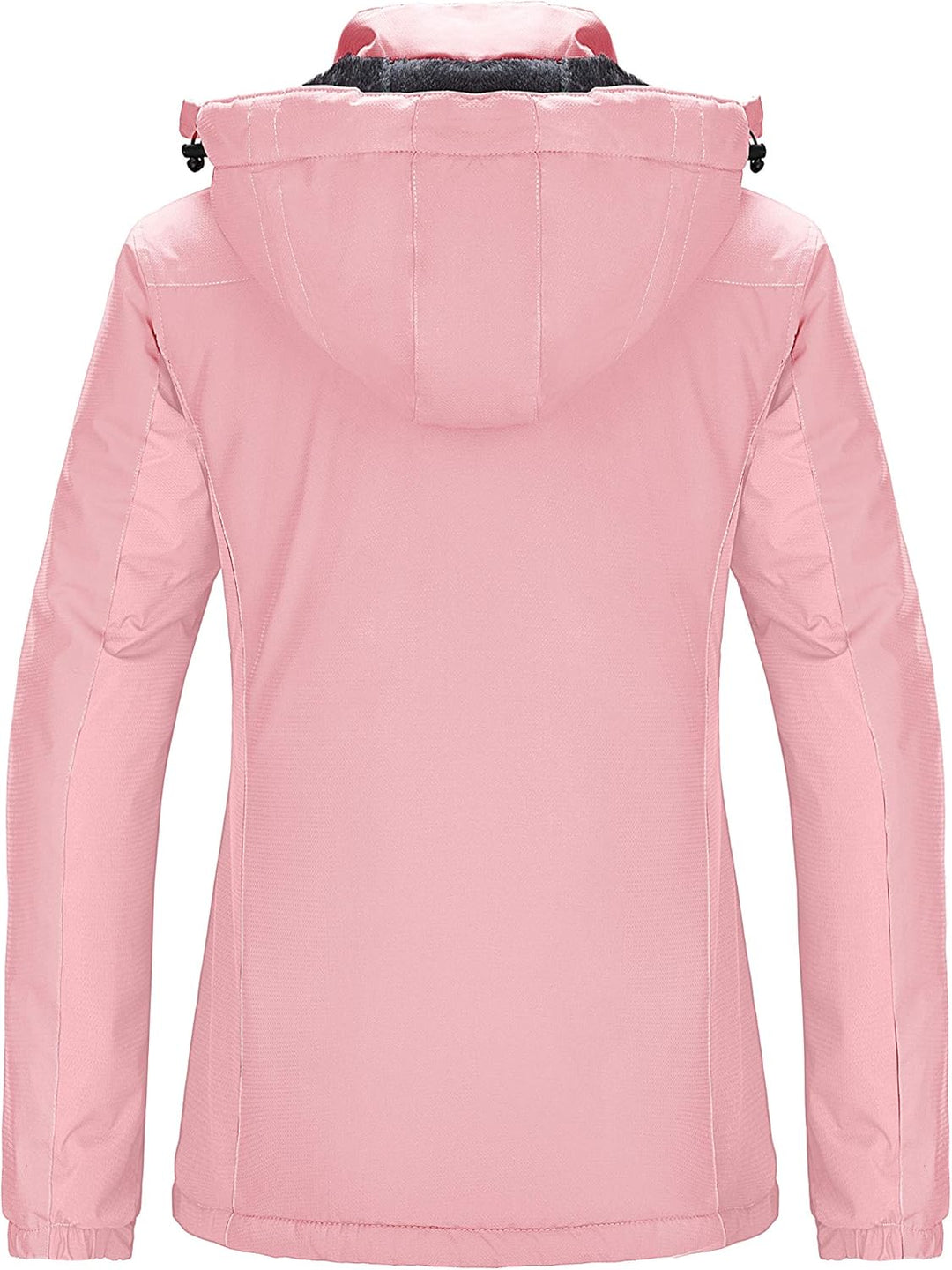 Wantdo Damen Winter Skijacke Warm Fleece Mantel Berg Snowboardjacke Outdoor Kapuzen Windbreaker Jack