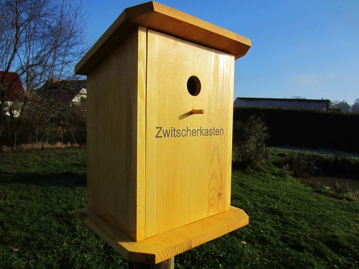 Vogelhaus,Nistkasten, Vogelhäuschen ` Papas Schnaps Bar, Zwitscherkasten` Gross