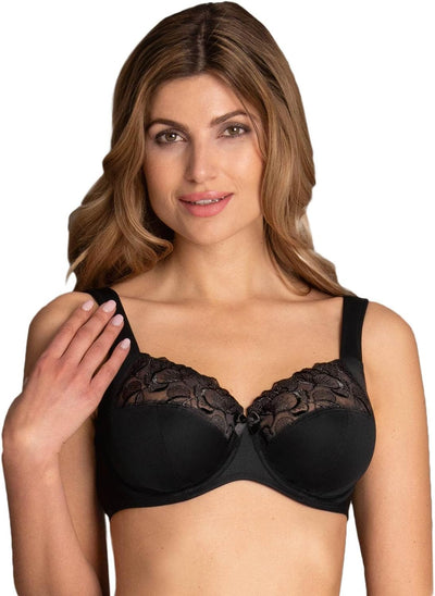 Anita Komfort-BH mit Bügel 5822 110B Schwarz, 110B Schwarz