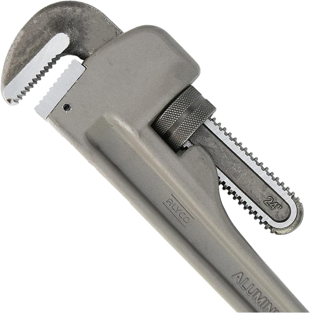 Alyco 111424 – Stillson-Schlüssel aus Aluminium, für Rohre mit 7,6 cm (3 Zoll), 600 mm 600 mm, 600 m