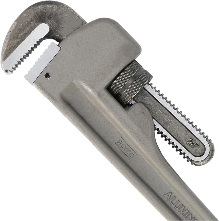 Alyco 111424 – Stillson-Schlüssel aus Aluminium, für Rohre mit 7,6 cm (3 Zoll), 600 mm 600 mm, 600 m