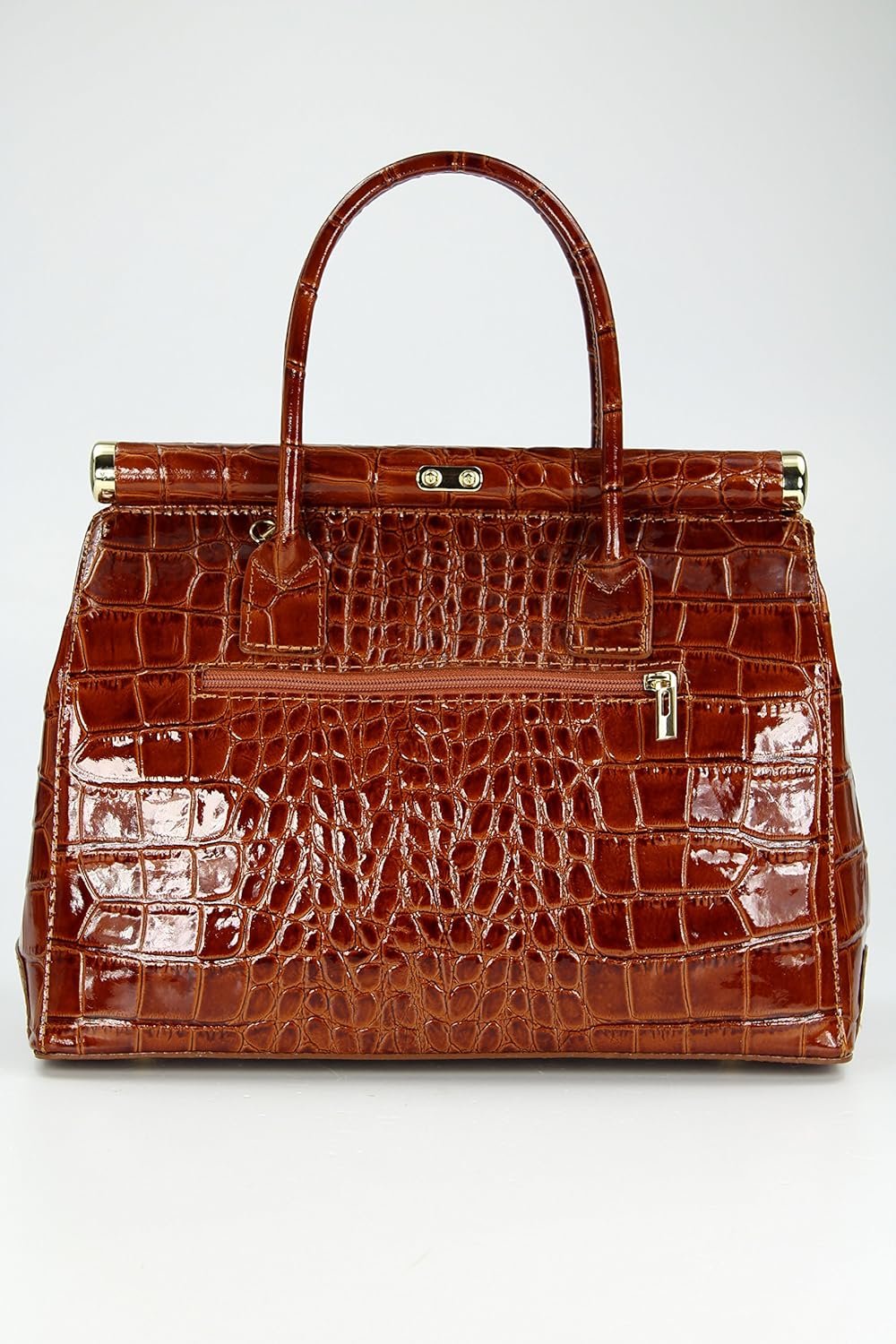 Belli The Bag XL italienische Leder Henkeltasche Handtasche Damen Ledertasche Umhängetasche - 34x25x