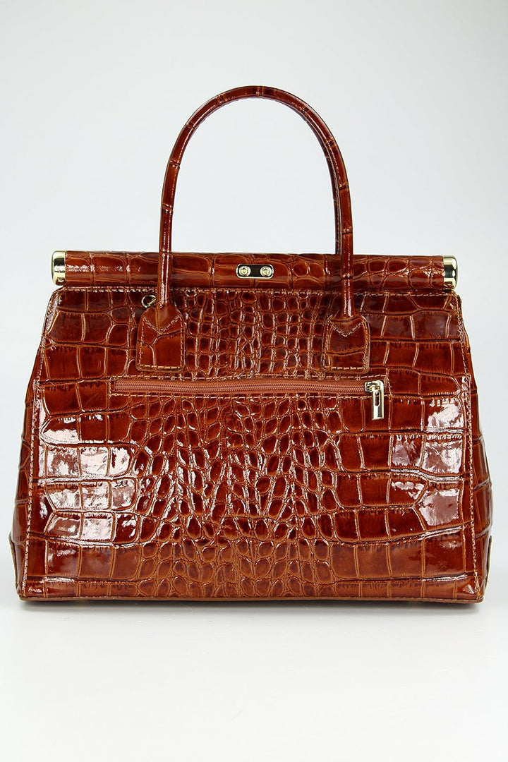 Belli The Bag XL italienische Leder Henkeltasche Handtasche Damen Ledertasche Umhängetasche - 34x25x