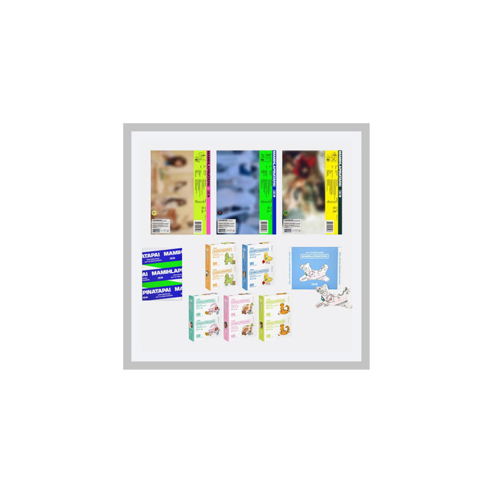 Set mit 4 Versionen: 1 Standard + 1 PAW PAW + Weverse Alben + Gua Sha) ILLIT MAMIHLAPINATAPAI 4. Min