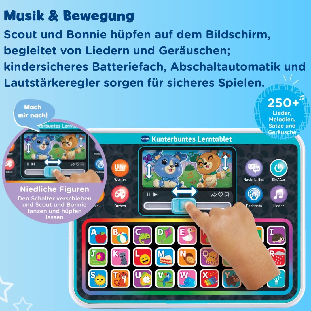 Kunterbuntes Lerntablet