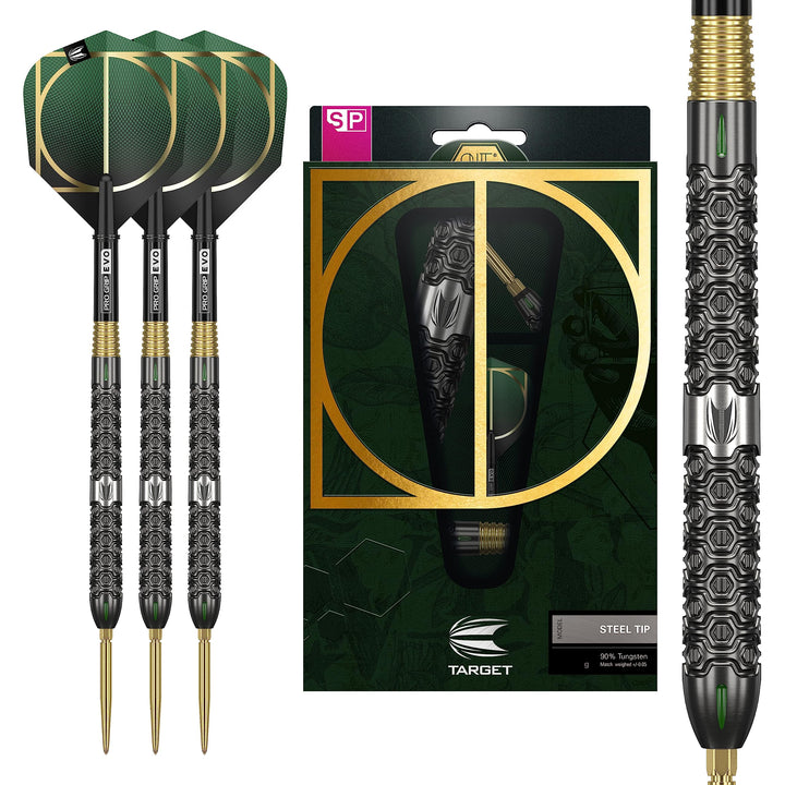 Target Darts Cult 90% Wolfram Swiss Point Steeldarts-Set Dartpfeile 02 24G, 02 24G