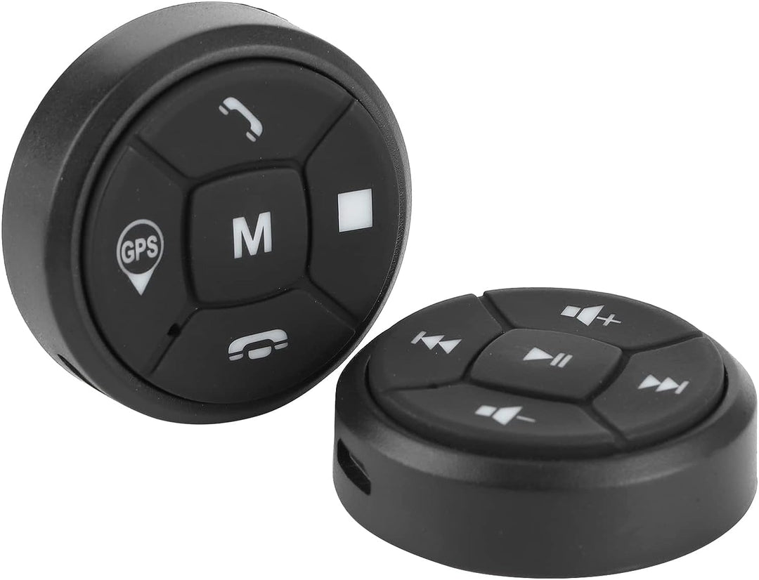 Lenkradfernbedienung, Kabellose Medientaste, Auto-Audio-Lenkrad-Musikwiedergabe-Fernbedienung für An