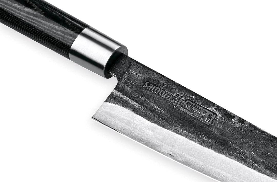 Samura Super 5 Professionelles japanisches Küchen-Santokumesser 182mm/7.2"