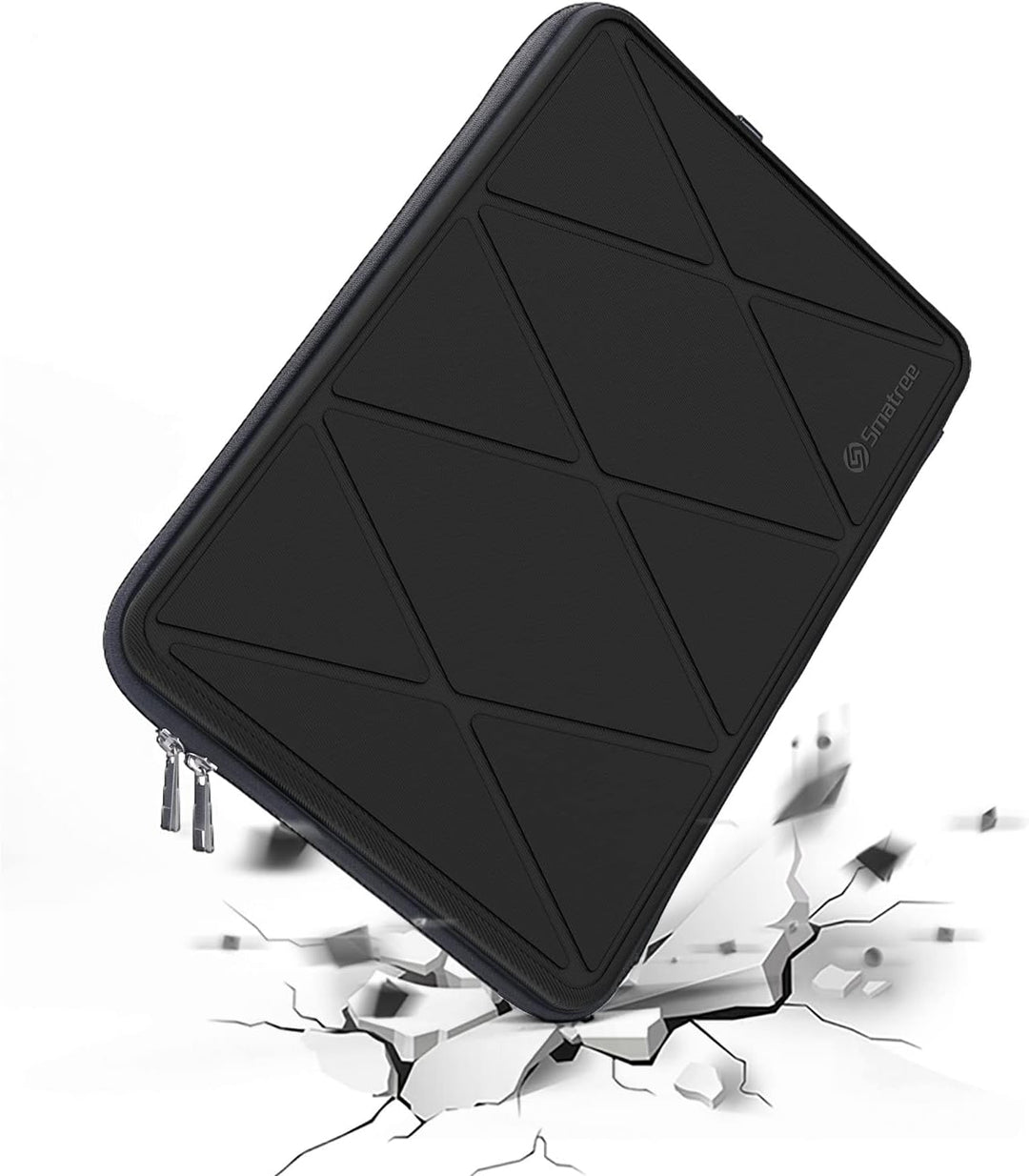 Smatree 2022 Neu Halboffener Reissverschluss Hartschalen 15,6 Zoll Hülle, Laptop Tasche Kompatibel m