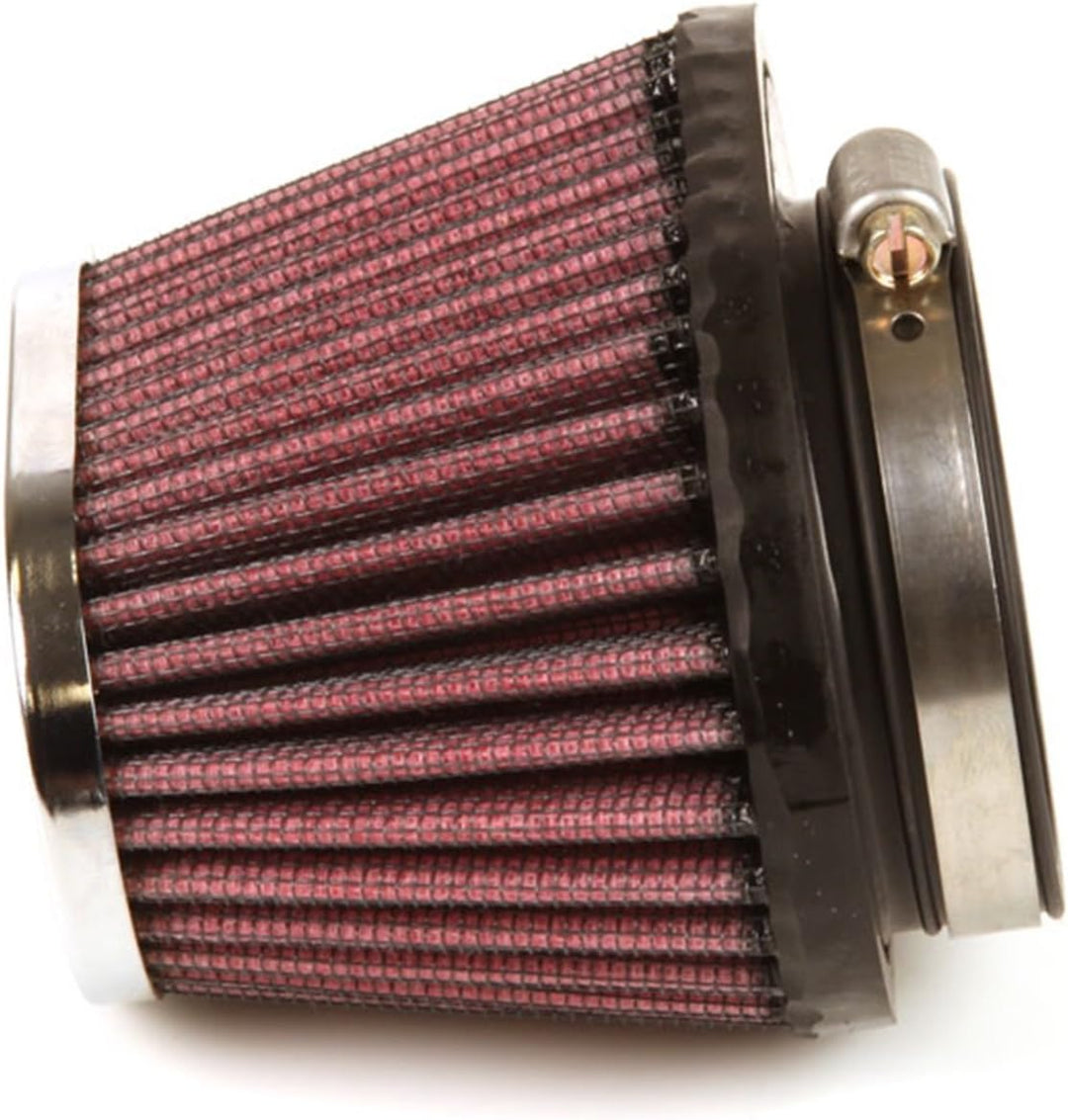 K&N RC-0981 KFZ und Motorrad Universal Chrom Filter Rot