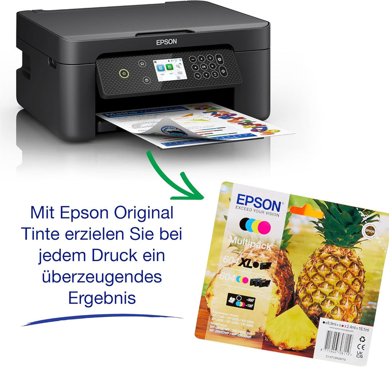 Epson Expression XP-4200 A4 kabelloser Multifunktionstintenstrahldrucker inkl. kostenloser Tinte für