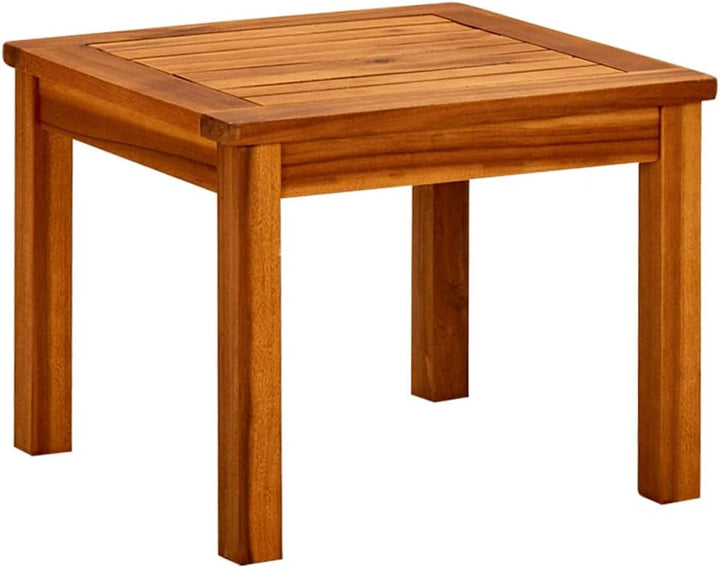 homiuse Garten-Couchtisch 45x45x36 cm Esszimmertische Couchtisch Holz GartenmöBel BalkonmöBel Garten