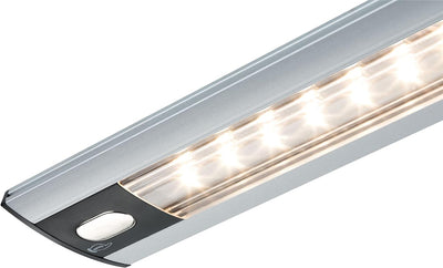 Paulmann 70398 LED Möbelleuchte TriX Touch incl. 1x4,2 Watt Schrankleuchte Alu matt, Schwarz Schrank