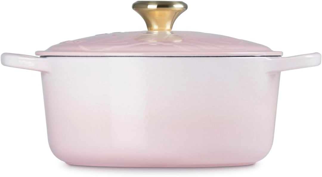 Le Creuset Wicked Collection Glinda Rundkasserolle aus Gusseisen mit Prägung