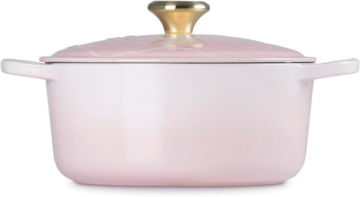 Le Creuset Wicked Collection Glinda Rundkasserolle aus Gusseisen mit Prägung