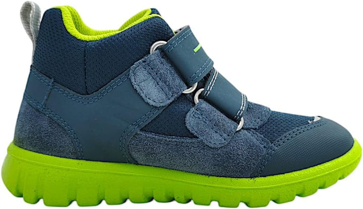 Superfit Jungen Sport7 Mini Leicht Gefütterte Gore-tex Lauflernschuhe 23 EU Blau Hellgrün 8020, 23 E