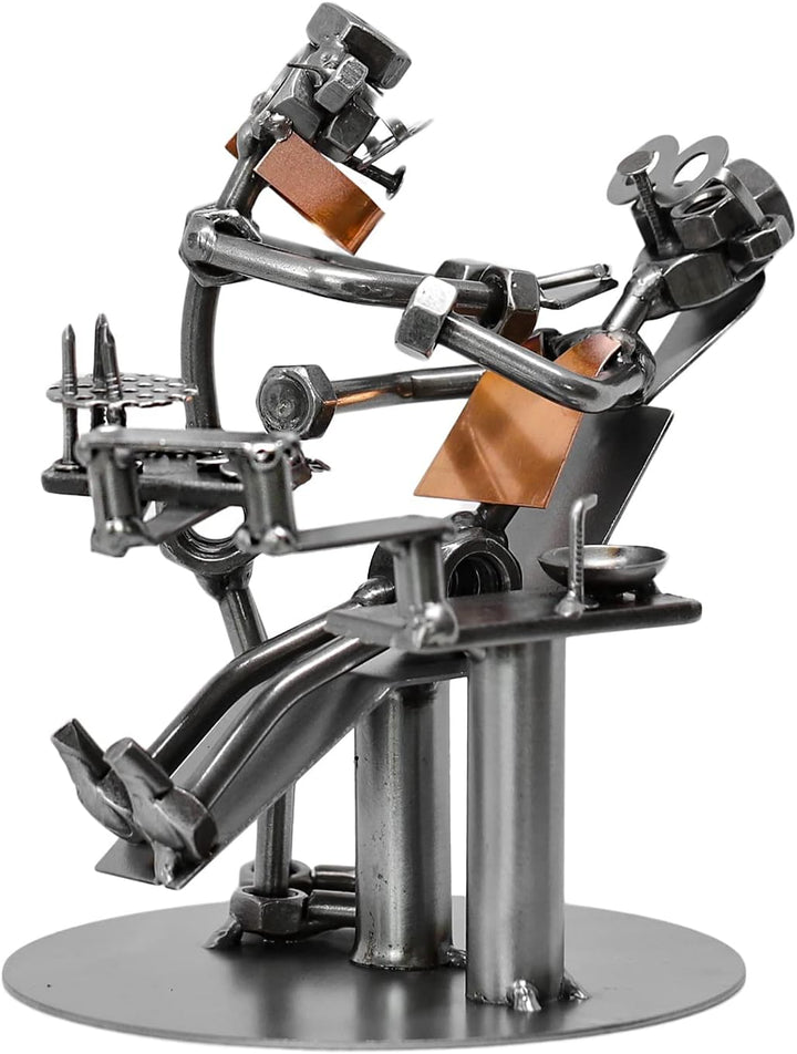 metalman24 Schraubenmännchen Zahnarzt I Handarbeit I Geschenkidee I Metallfigur I Metallmännchen I S