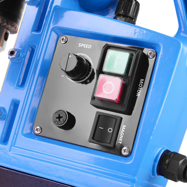 Magnetbohrmaschine Kernbohrmaschine 1480 W Bohrmaschine Leicht 10 kg STAKO Blau und Schwarz