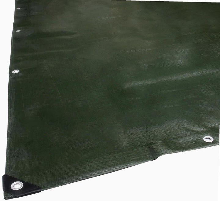WERKA PRO Bâche multifonctions Noire et Verte m2 WerkaPro 10668 Abdeckplane, wasserdicht, multifunkt