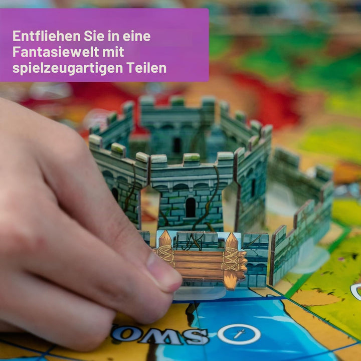 Fireside Games Castle Panic 2. Ausgabe, Brettspiel, ab 8 Jahren, 1-6 Spieler, über 60 Minuten Spield