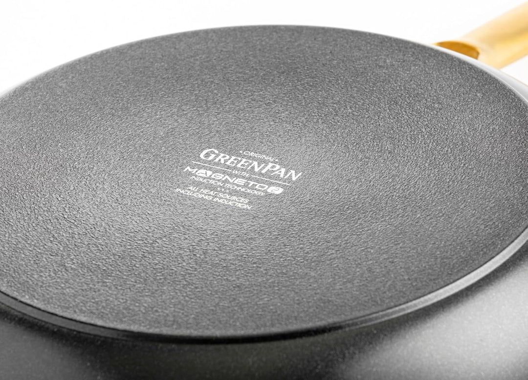 GreenPan Reserve Harteloxiertes Gesundes Keramische Antihaft-Kochgeschirr Set,10 Teile,Inklusive Bra
