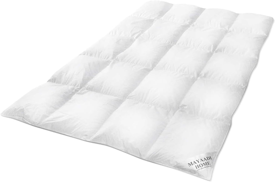 Mayaadi-Home MA20 Daunendecke Leichte 600 Gr. Daunen 135x200cm Bettdecke Decke Steppbett Steppdecke